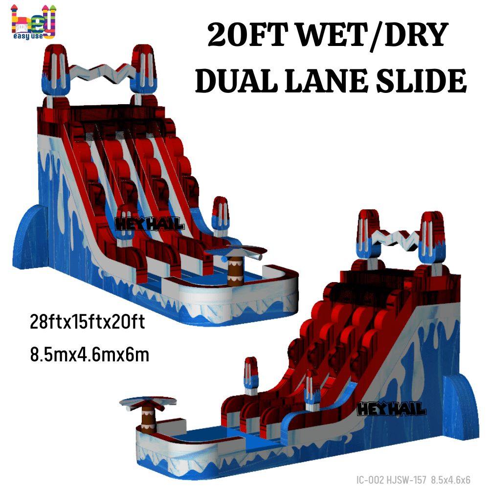 commercial rental inflatable slide