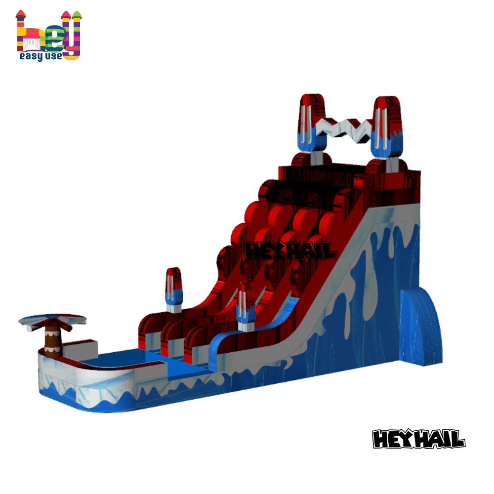 commercial rental inflatable slide