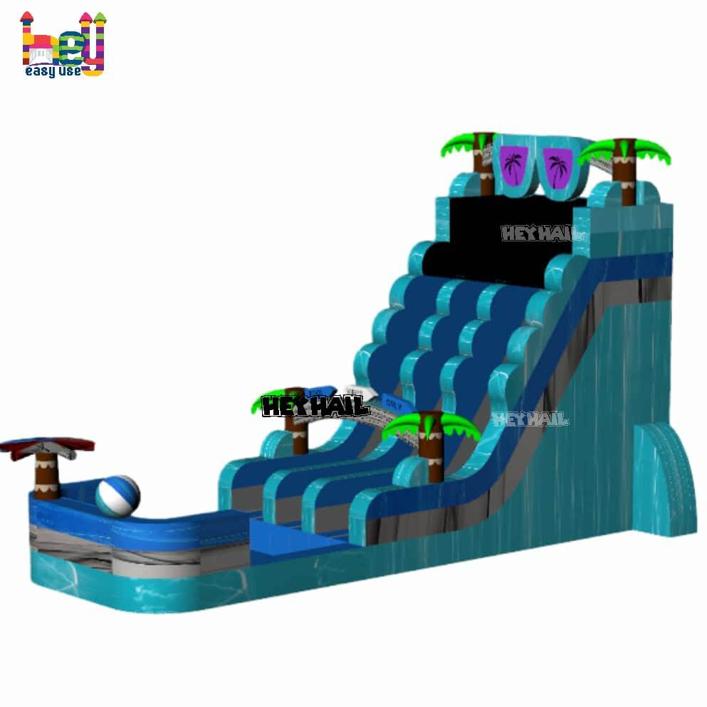 commercial grade theme park water slide