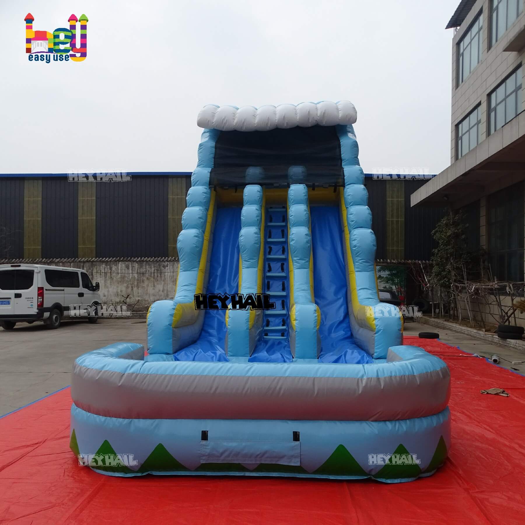 Factory price buying inflatable water slides