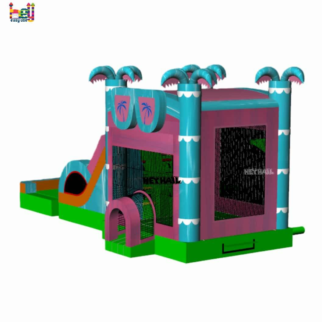 popular marble colors wet dry combo inflatable