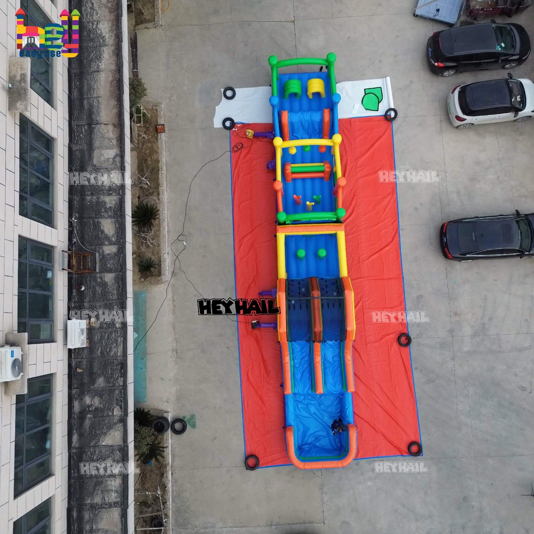 commercial grade inflatable obstacle course for sale