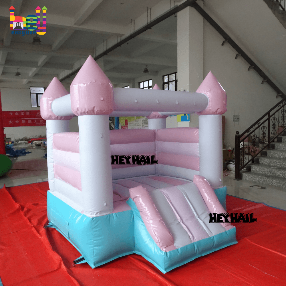 Rainbow inflatable bounce on sale 
