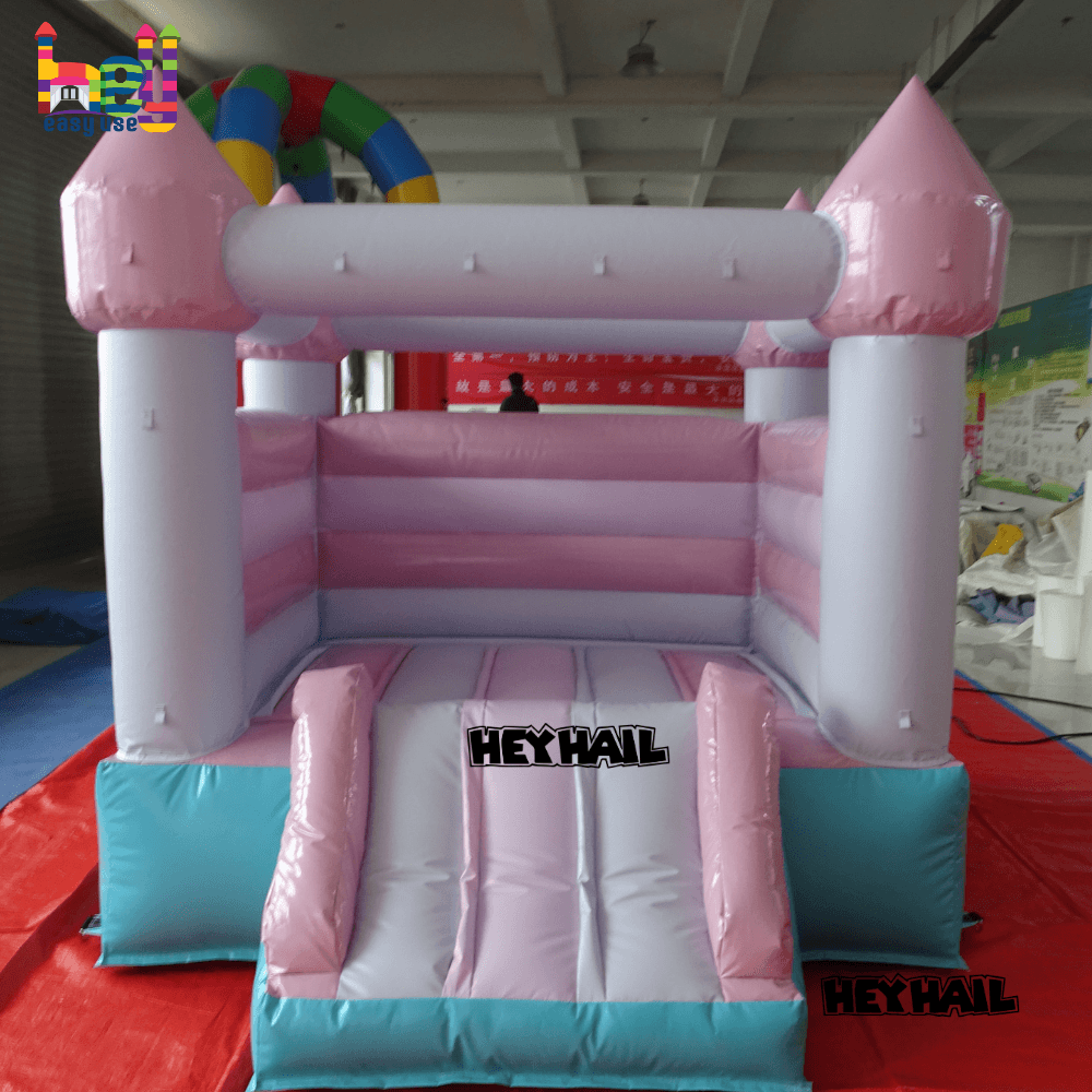 Rainbow inflatable bounce on sale 