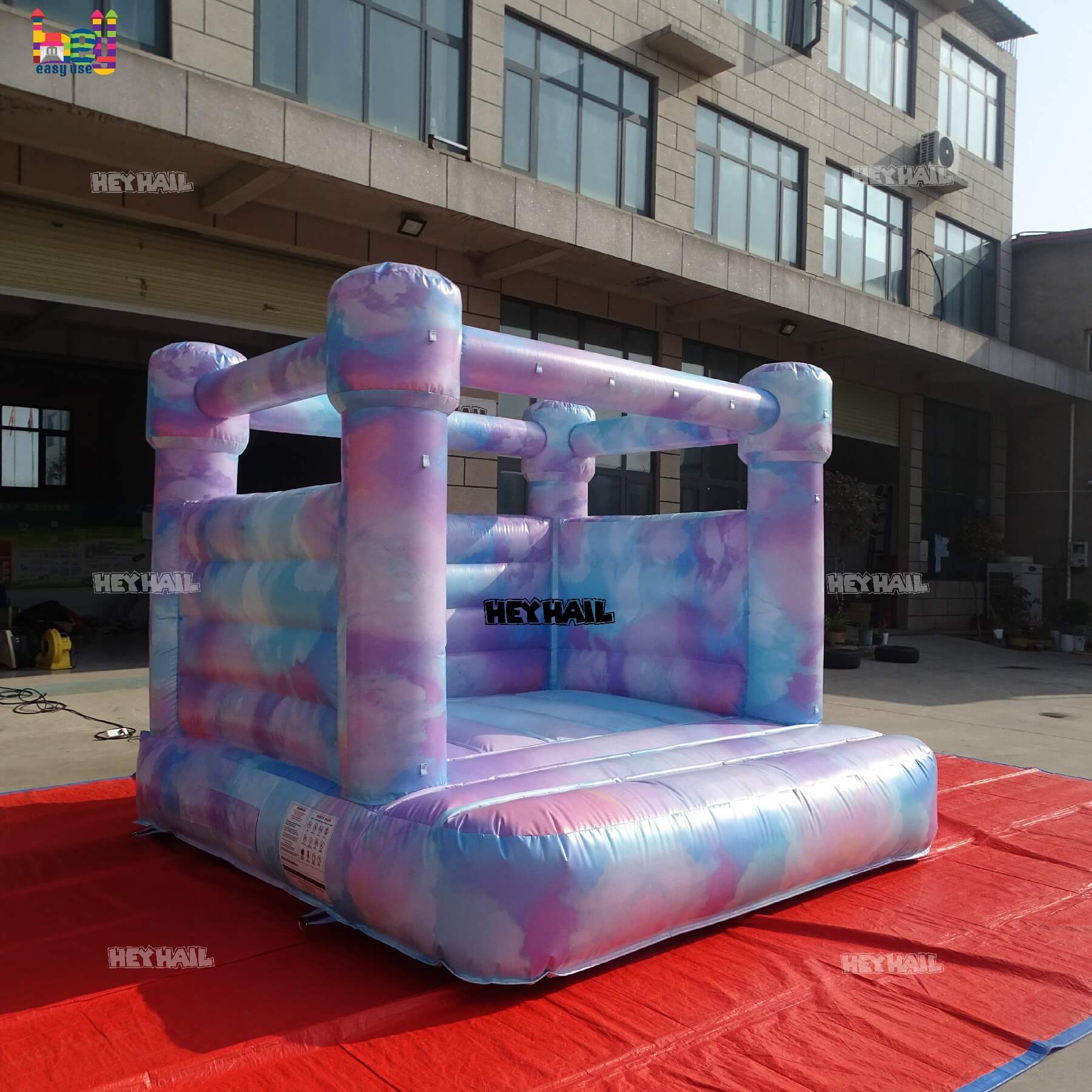 Tie Dye Bounce House on sale 