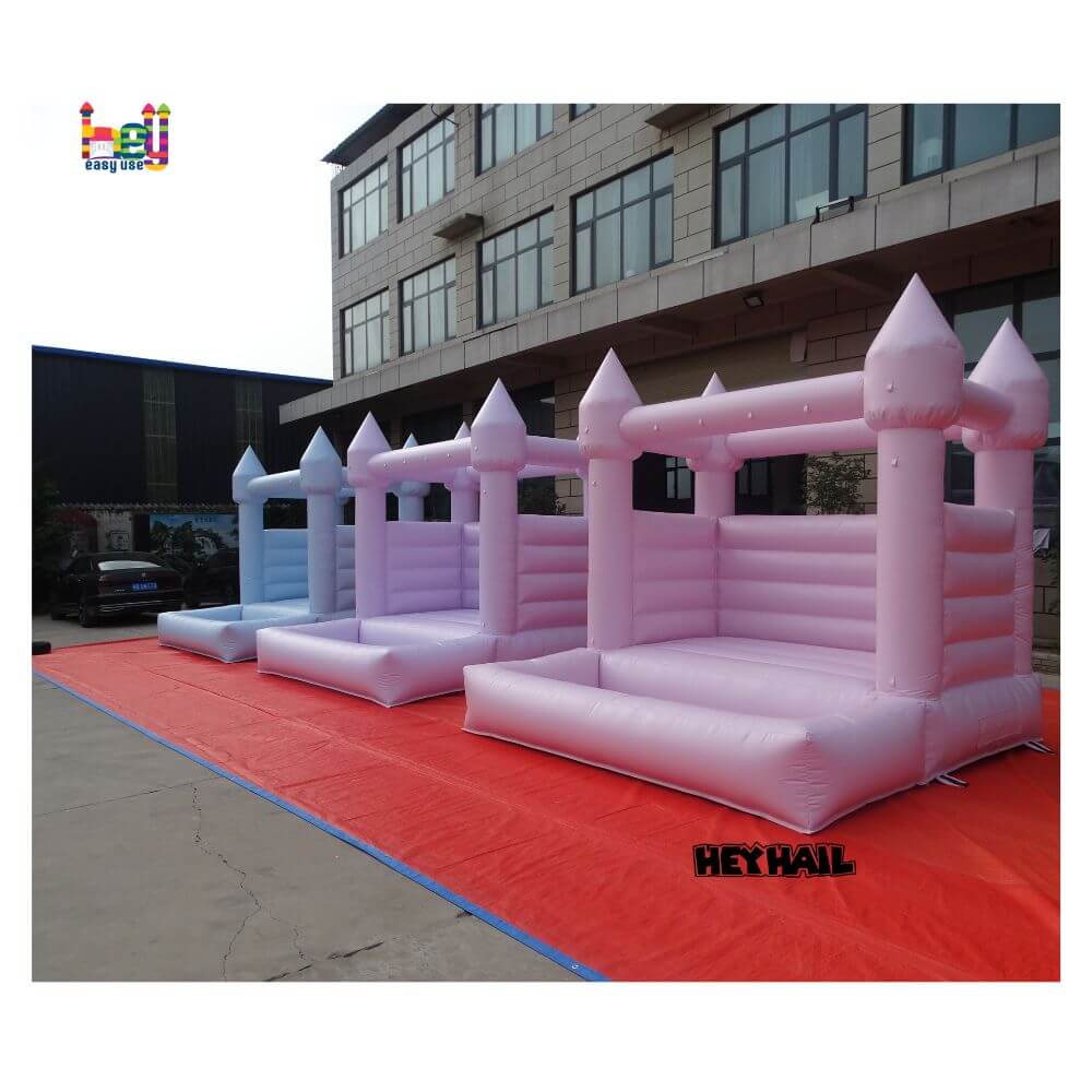 commercial PVC pastel bounce house