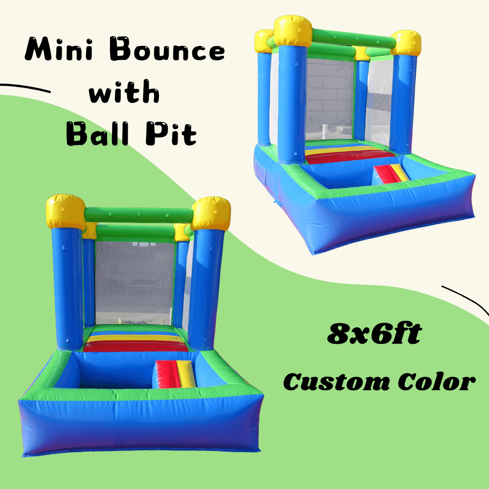wholesale mini bounce with ball pit