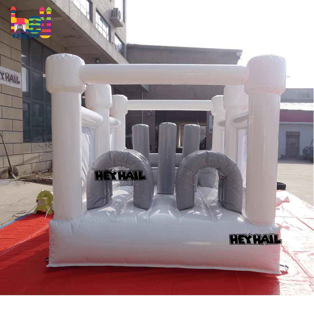 inflatable obstacle course castle top