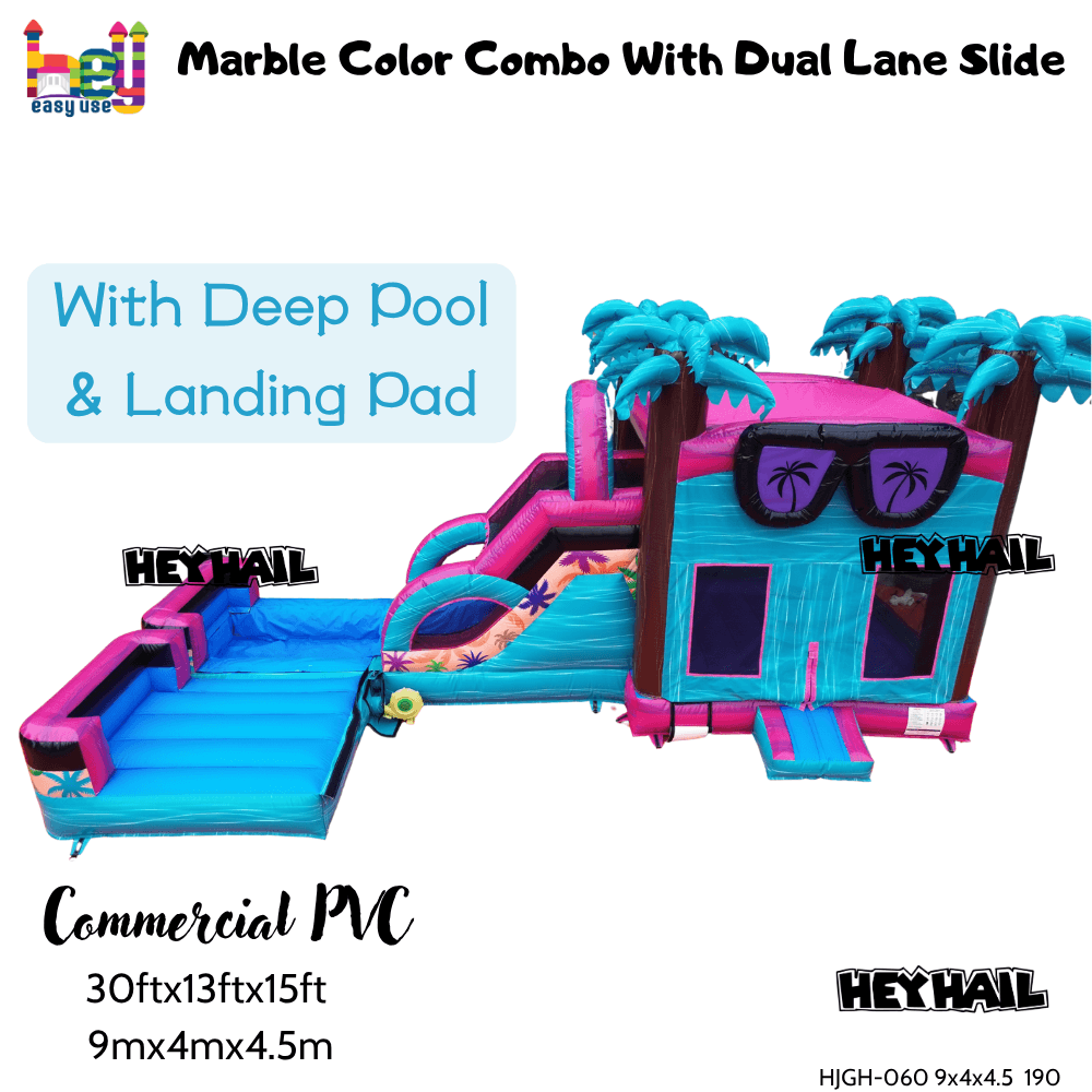 marble color combo with dual lane slide on sale