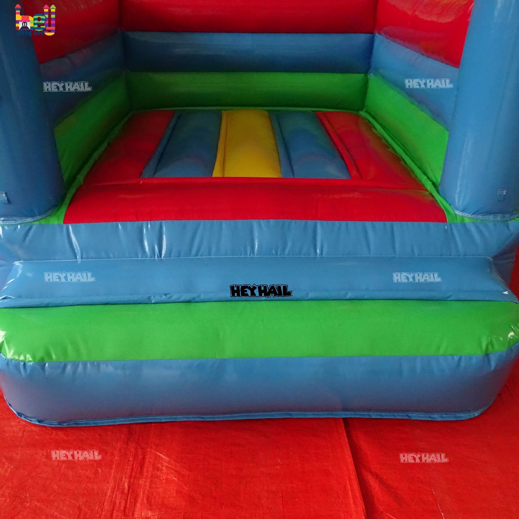 commercial colorful inflatable bounce house 