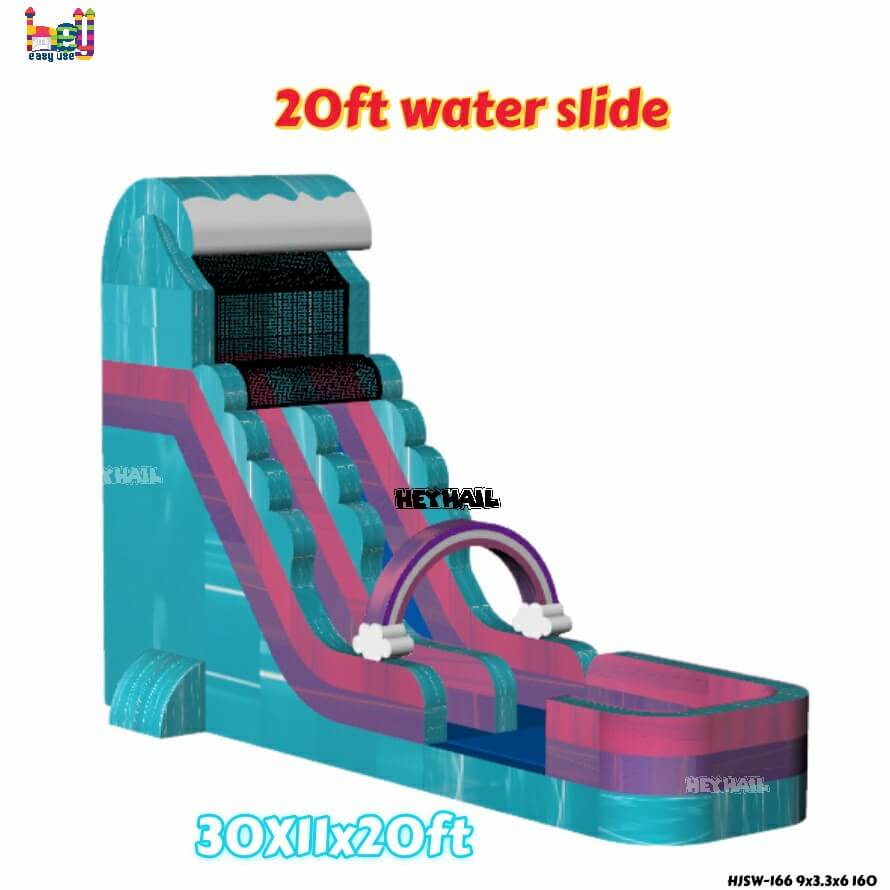 Inflatable water slide commercial PVC on sale