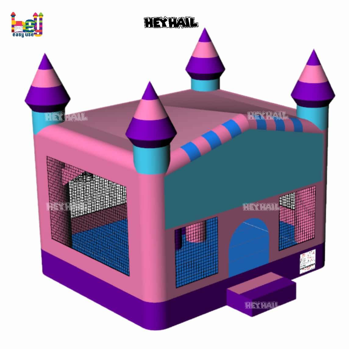  inflatable bounce area commercial PVC for outdoor activity