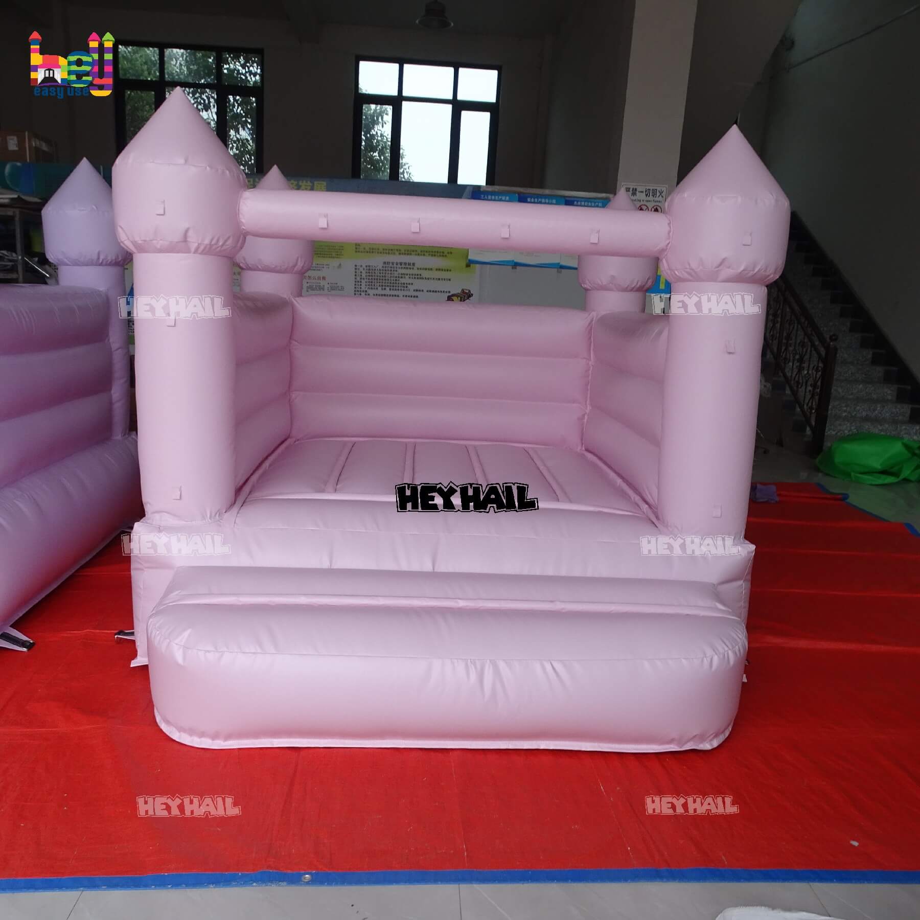 outdoor lilac bounce house inflatable on sale