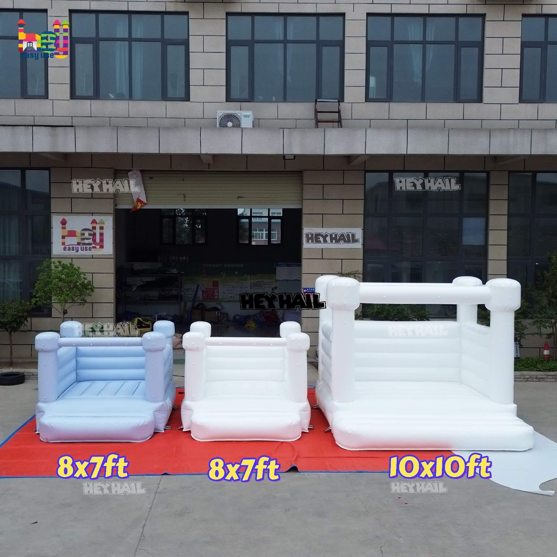 outdoor 8*7ft inflatable bounce house commercial PVC