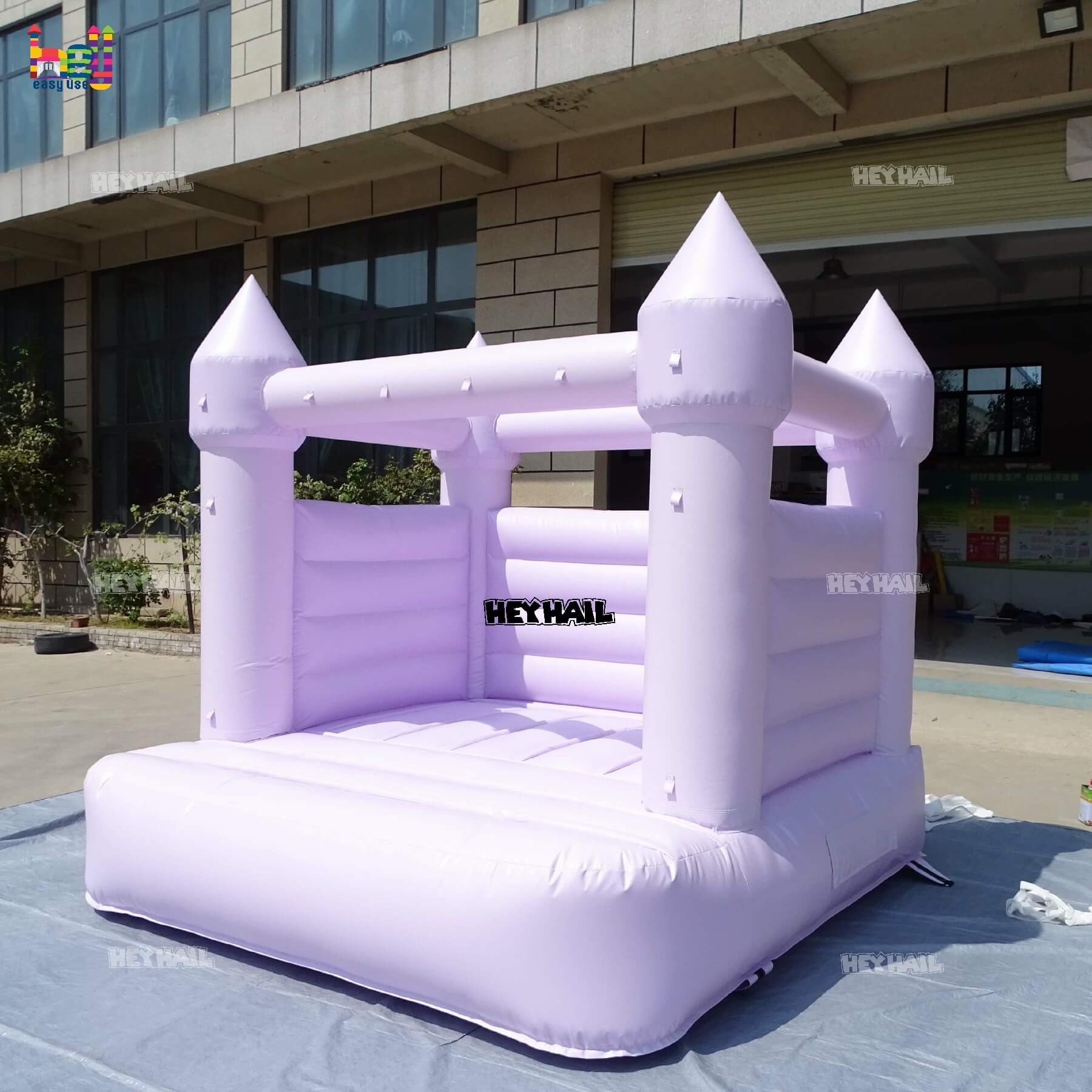 popular lavender bounce house inflatable commercial PVC