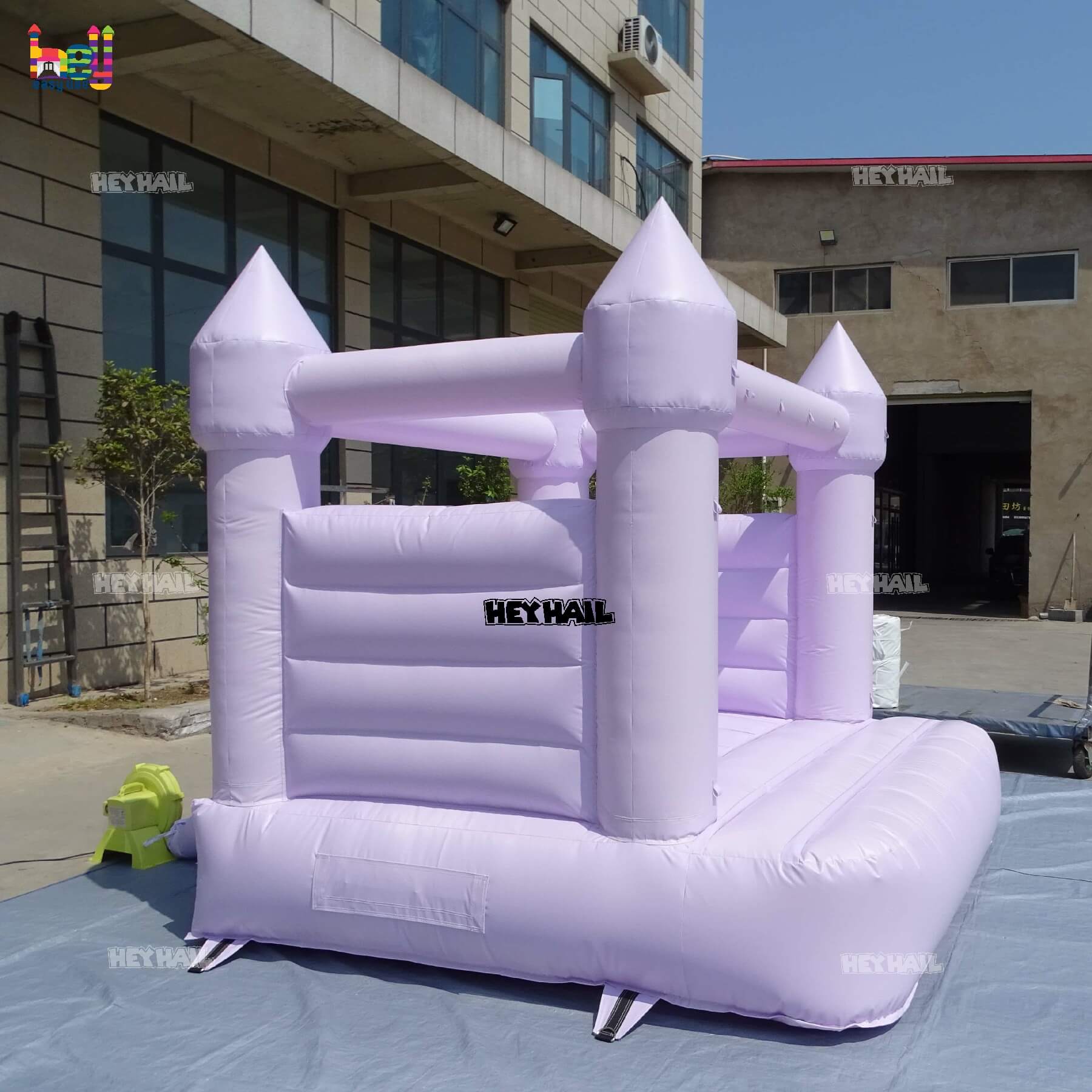 popular lavender bounce house inflatable commercial PVC