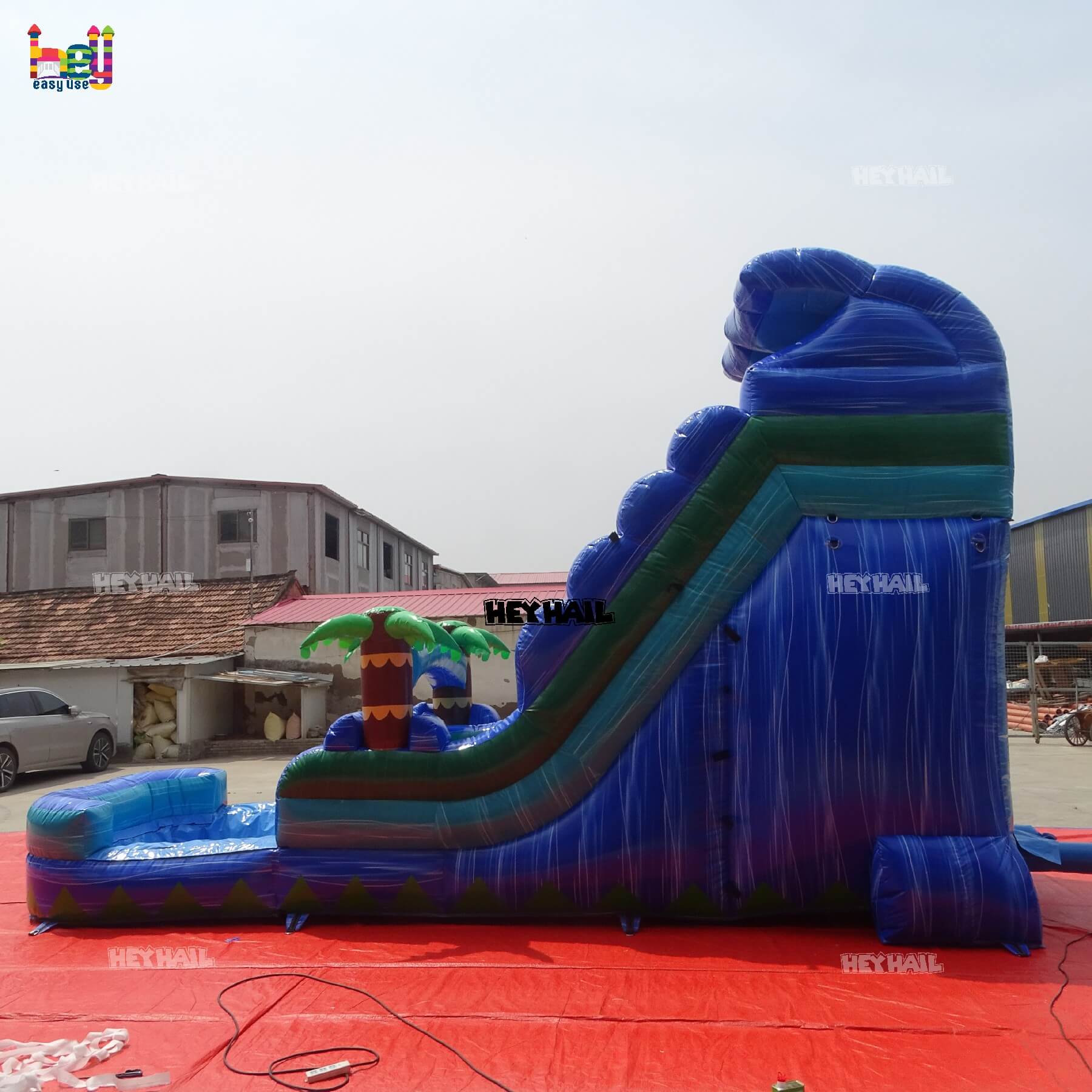 inflatable 16ft water slide commercial PVC on sale