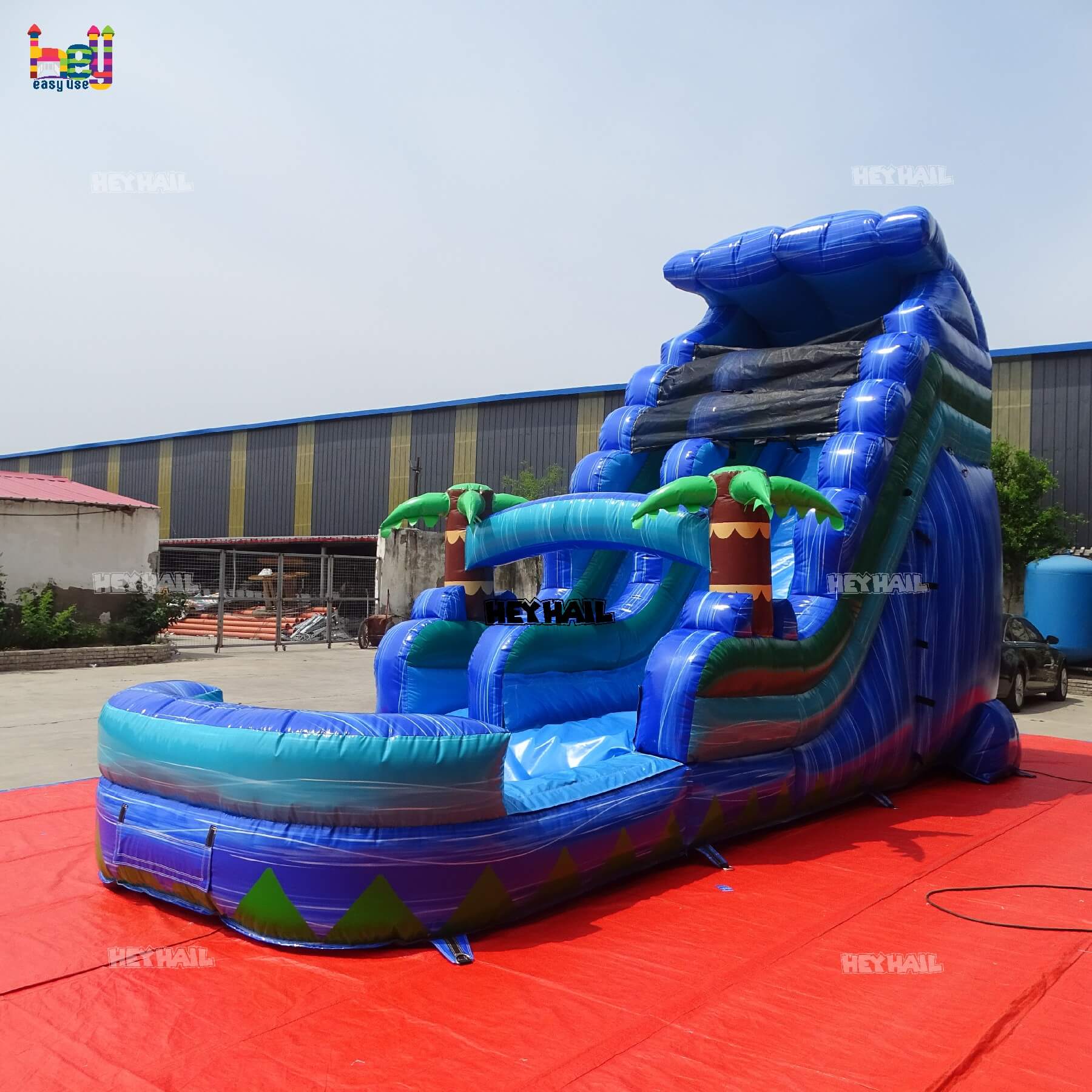 inflatable 16ft water slide commercial PVC on sale