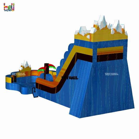 commercial inflatable 18ft water slide on promotion