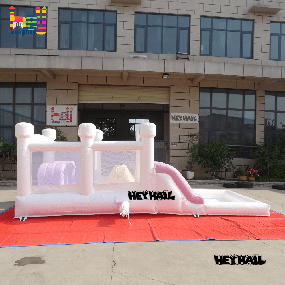 20ft obstacle course pastel color inflatable