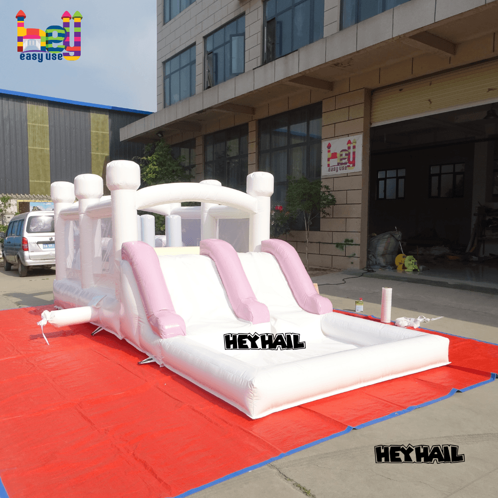 20ft obstacle course pastel color inflatable