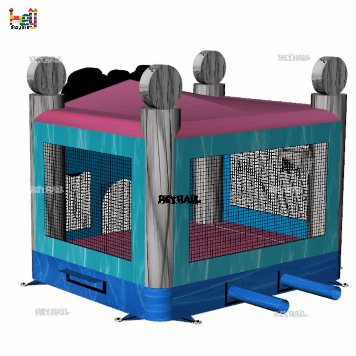 outdoor game theme regular bounce house on sale
