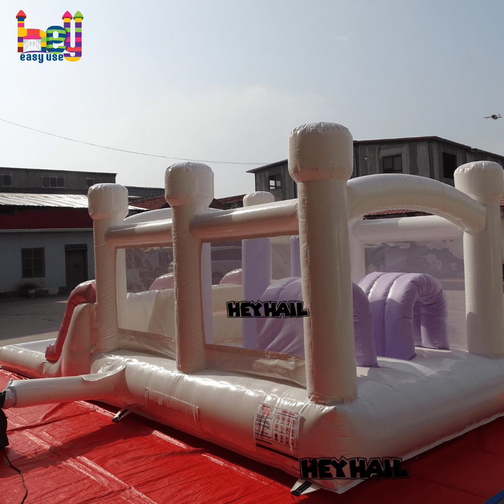 20ft obstacle course pastel color inflatable