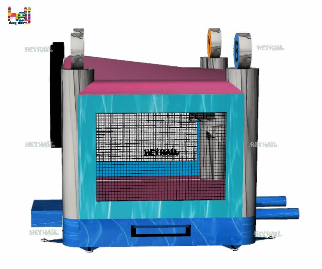 outdoor game theme regular bounce house on sale