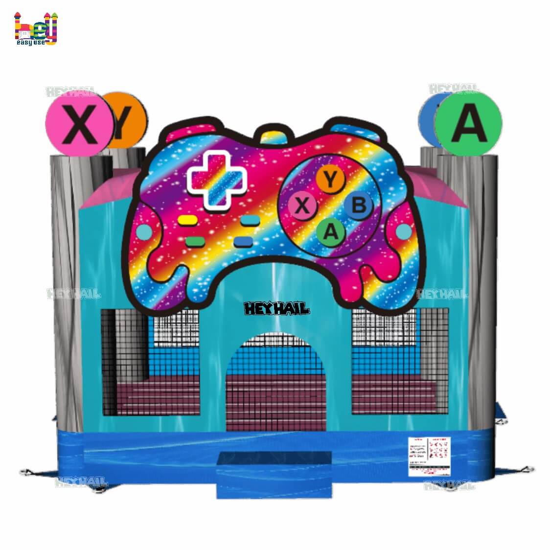 outdoor game theme regular bounce house on sale