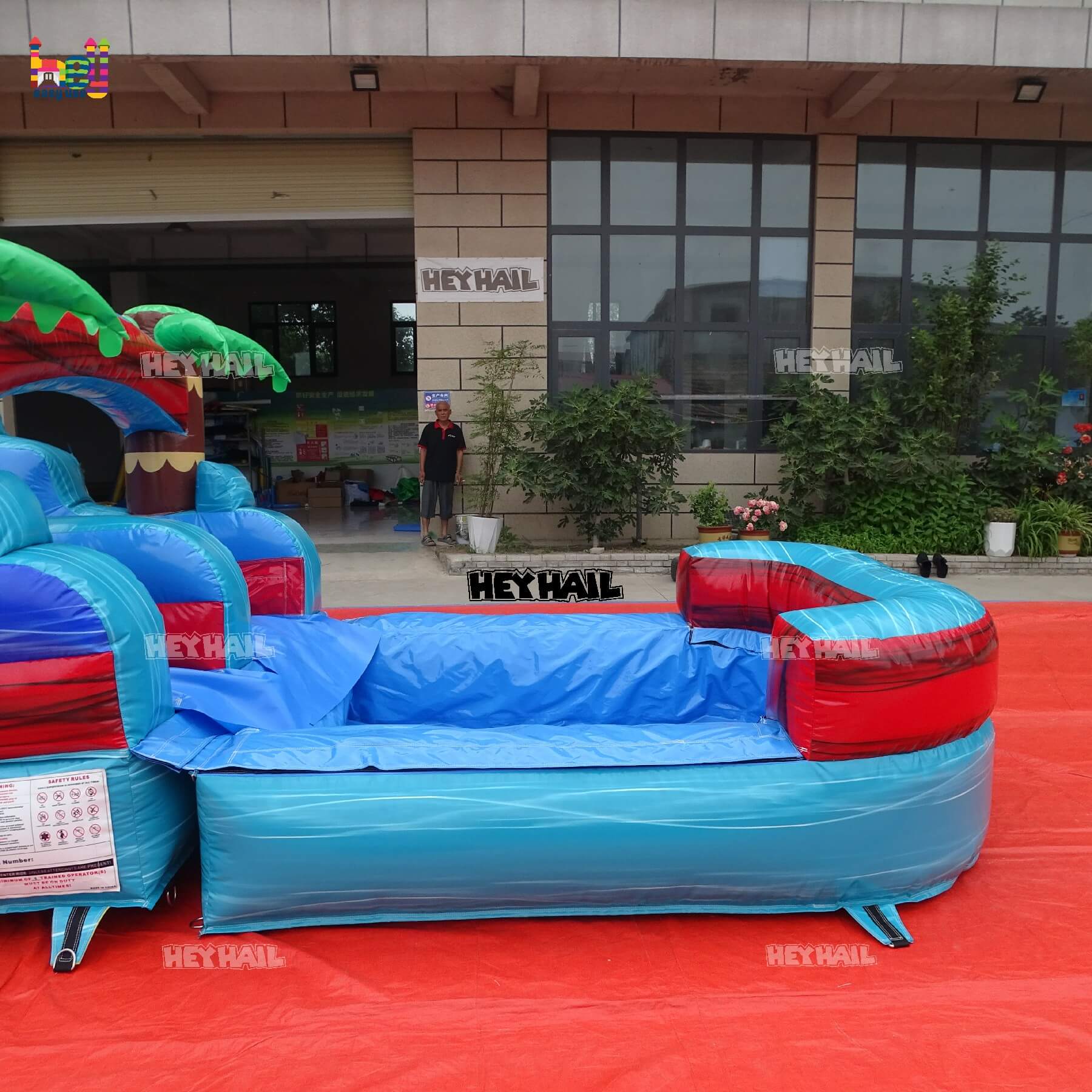 commercial inflatable 14ft water slide on sale
