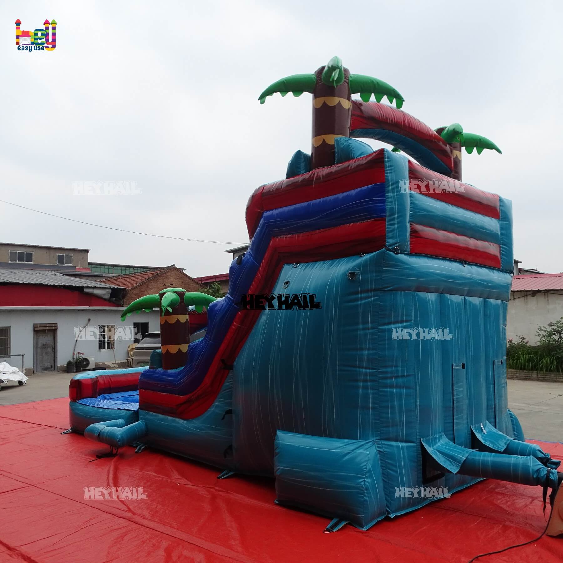 commercial inflatable 14ft water slide on sale