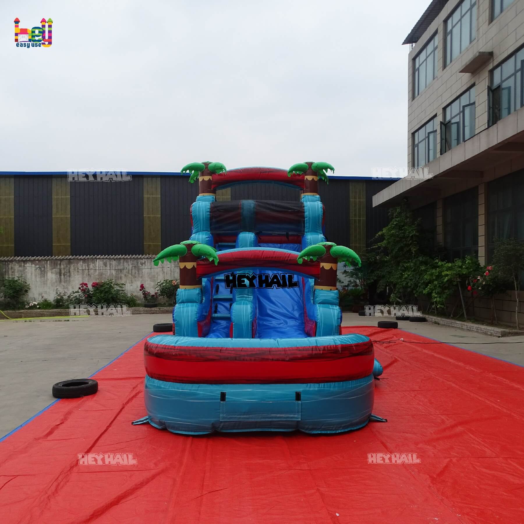 commercial inflatable 14ft water slide on sale
