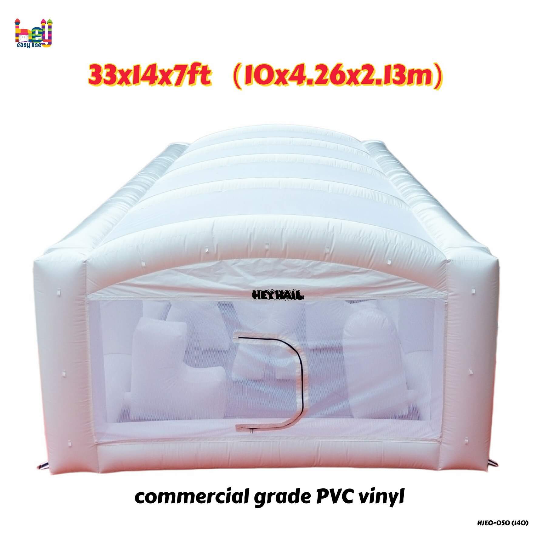 inflatable interactive white area on promotion