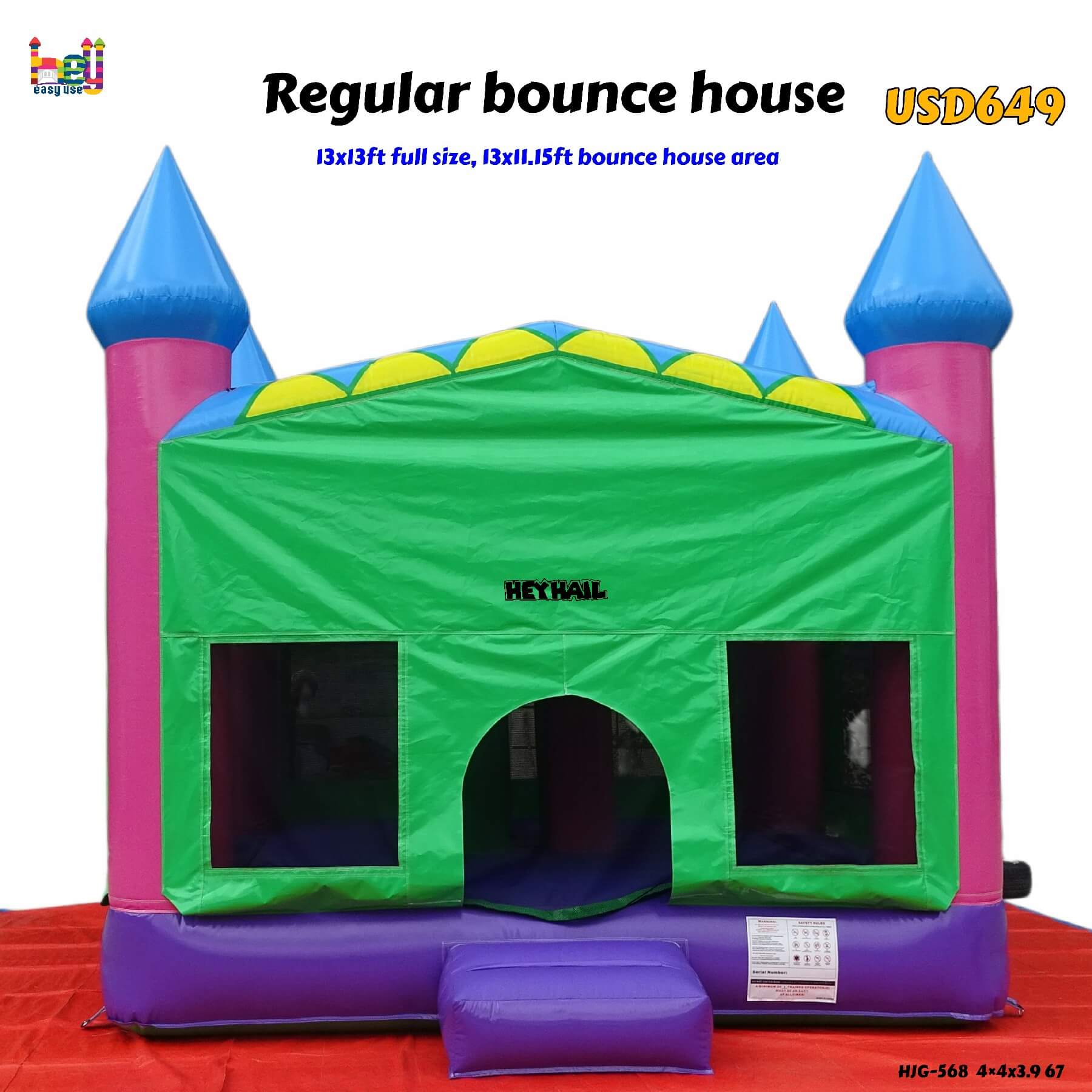 wholesale inflatable regular jumper commercial PVC