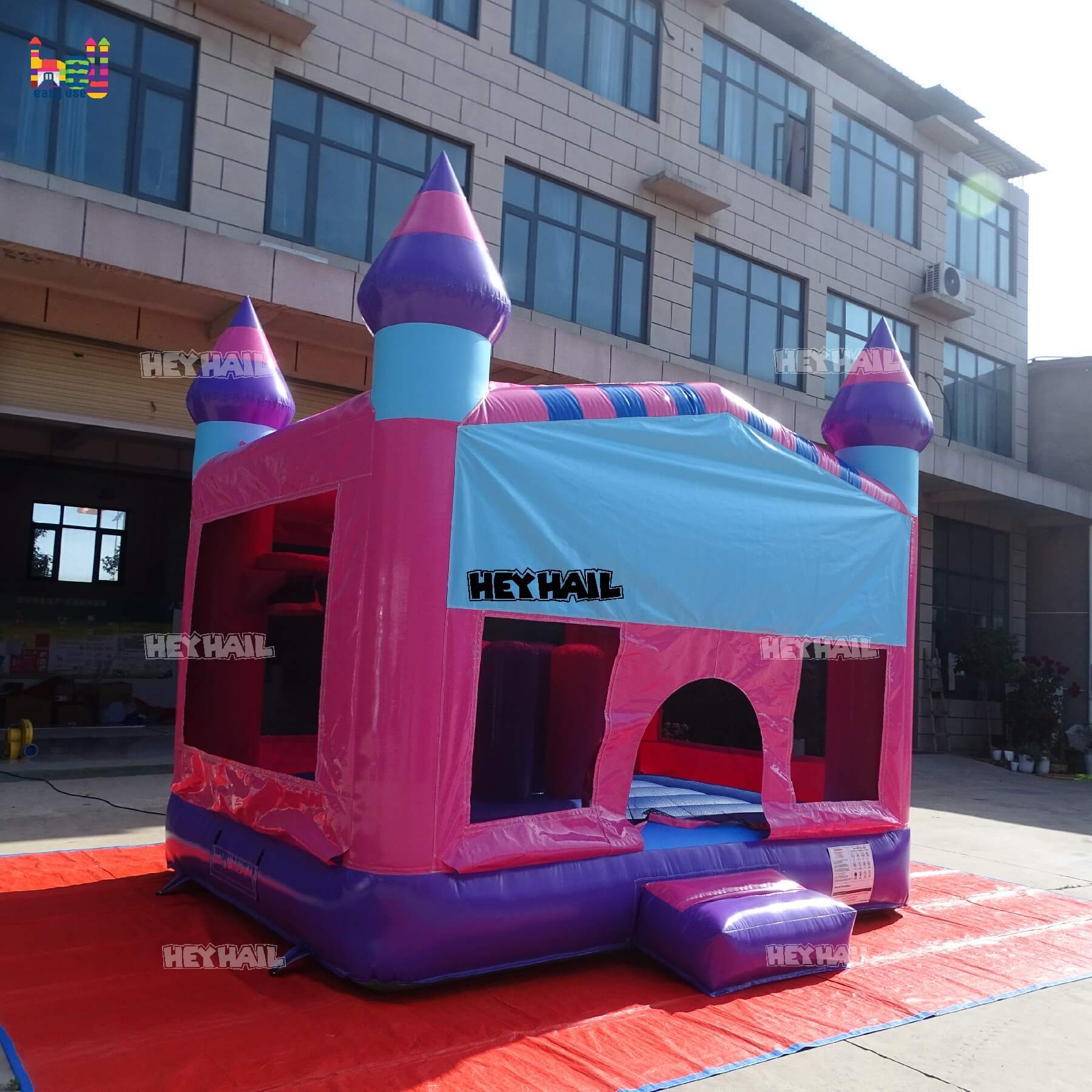 outdoor commercial grade PVC inflatable regular bounce house 