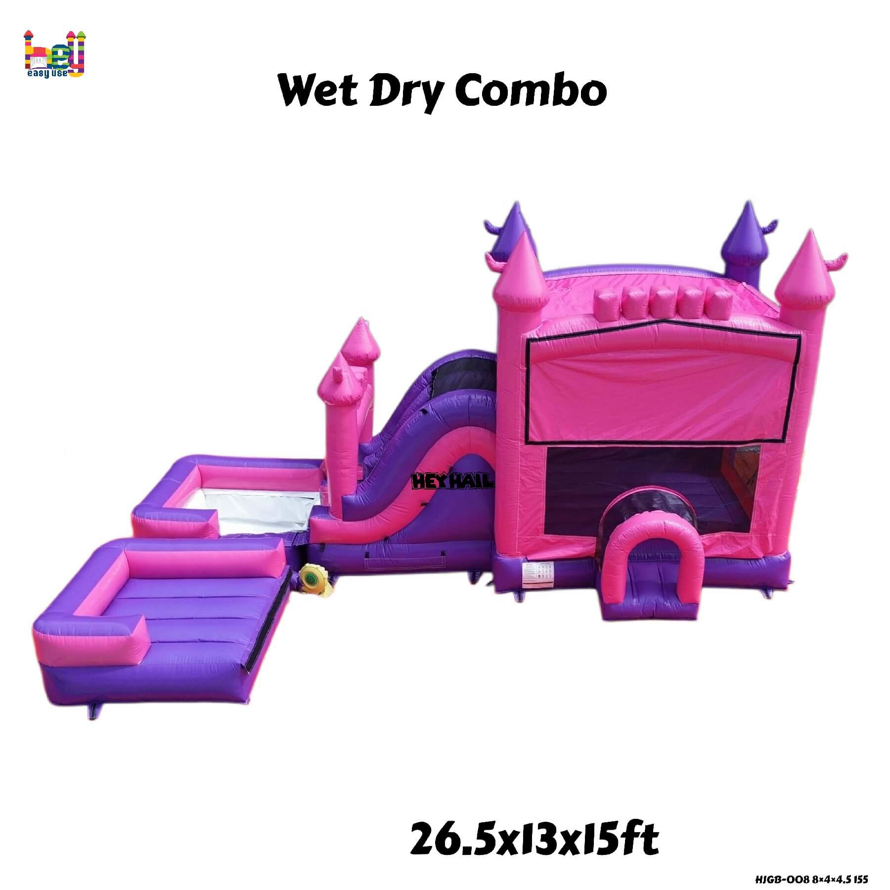hot sell inflatable wet dry combo for outdoor activities