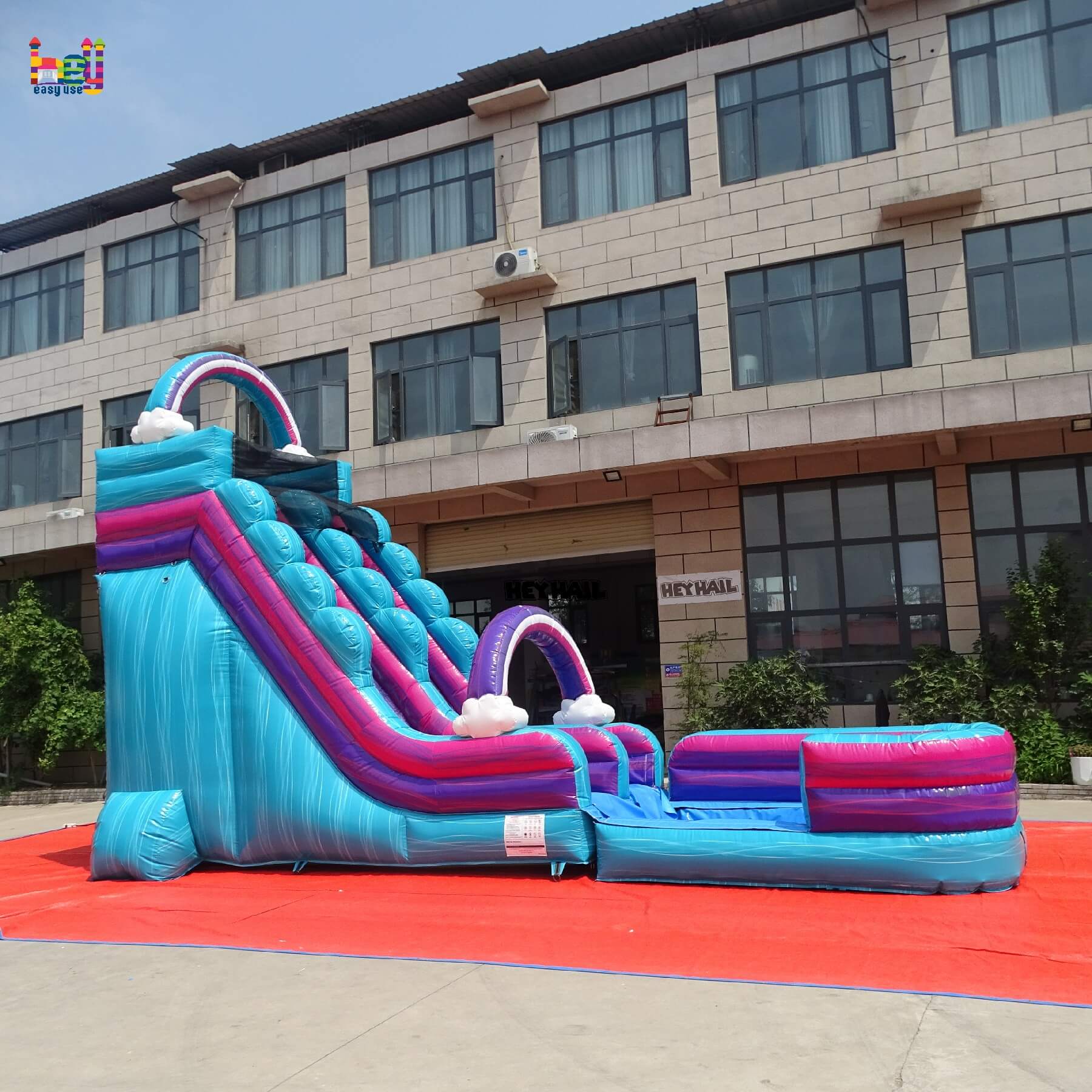 inflatable 20ft water slide commercial PVC