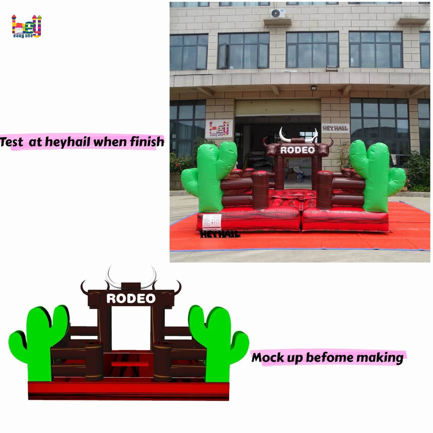 commercial inflatable bull mattress on sale