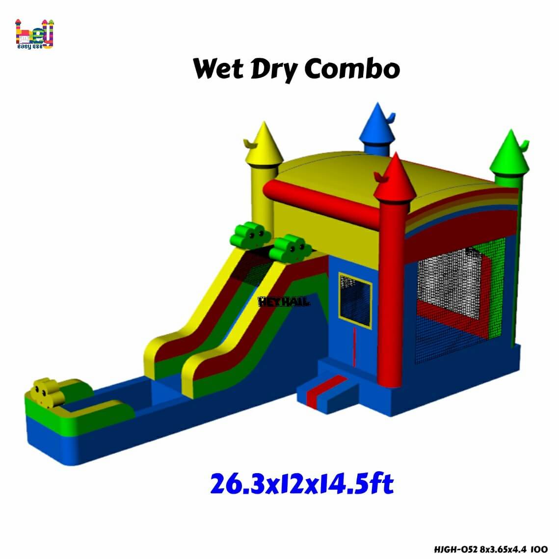 commercial inflatable bounce house slide combo for sale